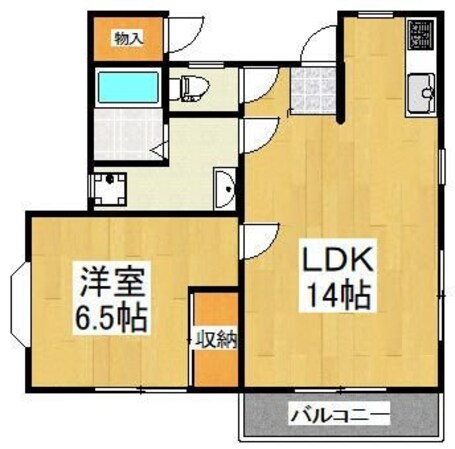 誠和荘の物件間取画像